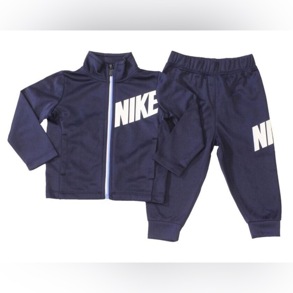 NWT Nike Baby Boys Full Zip Jacket & Jogging Pants 2 pcs Matching Set Tracksuit